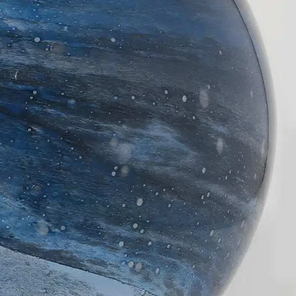 Round Glass Planets Design Waterproof Modern Outdoor Fence Post Lights - Image 6