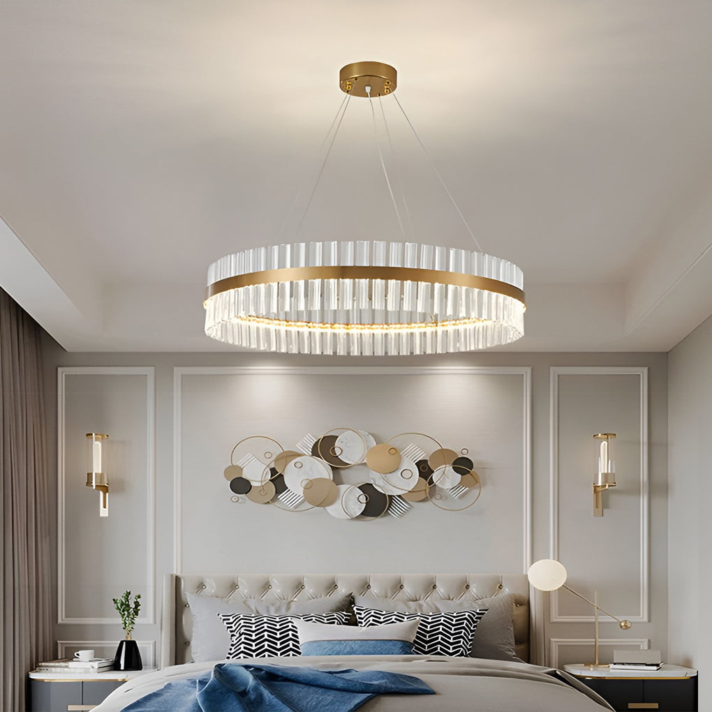 3-a8c445e5-8042-4629-9e33-f40f2901410b.jpg Round Electroplated Metal Crystal 3 Step Dimming LED Nordic Chandelier - Image 1