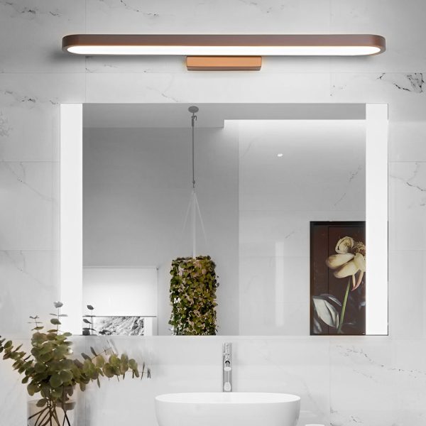 Annular Ring-Shaped LED Bathroom Vanity Light with Slim Linear Profile - Image 2