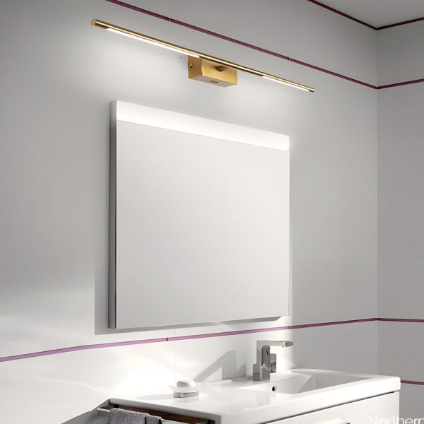 Modern Gold LED Bathroom Vanity Light  ?23.6" & 39.4", Warm & White Light for Stylish Illumination - Image 3