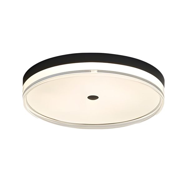 Modern Round Acrylic LED Flush Mount Ceiling Light - Image 10