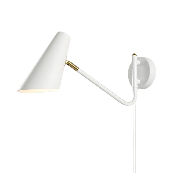 Modern Hoxton Hanging Wall Sconce with Conical Shade - 1-Light - Image 10