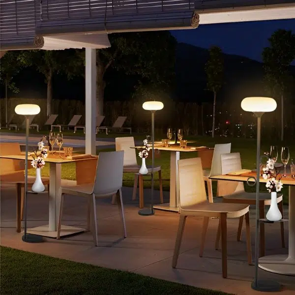 Remote Control LED Outdoor Rod Floor Accent Lamp - Image 3