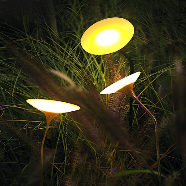 Mushroom Adjustable Intelligent Creative Modern Solar Lawn Lights Outdoor - Image 2