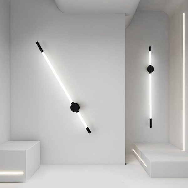 Long Strip Acrylic LED Minimalist Modern Wall Lamp Wall Sconce Lighting - Image 3