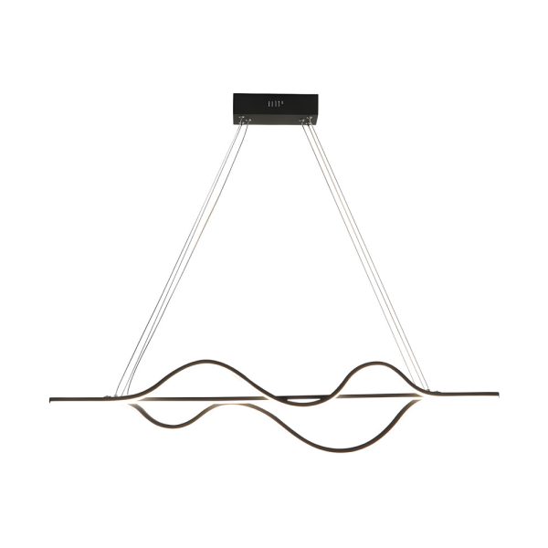 40'' Sleek Wave Modern Pendant Light with Dimmable LED - Image 7