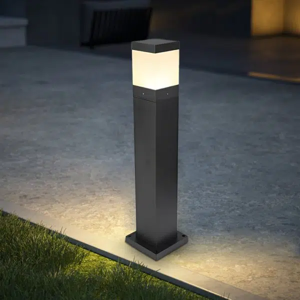 Minimalist Square LED Outdoor Light Modern Lawn Lamp for Elegant Home Exterior - Image 4