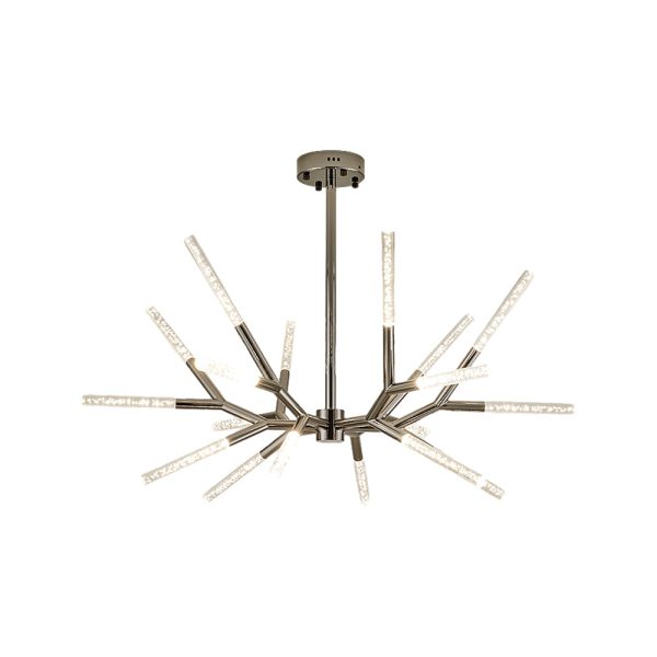 Unique Acrylic Branches LED Minimalist Lines Postmodern Chandelier Lamp - Image 13