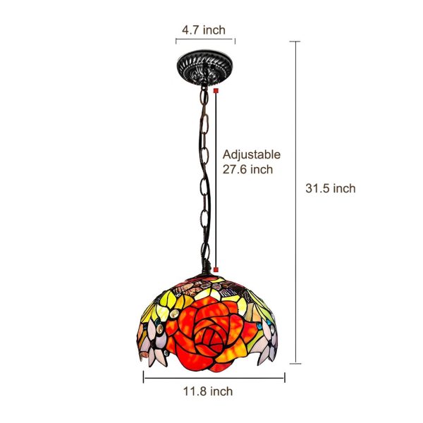 Handmade Welding Baroque Colorful Glass European Style Chandelier Lamp - Image 17
