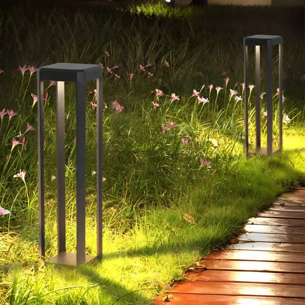 Modern Black Solar Pathway Light Durable & Minimalist Design - Image 2