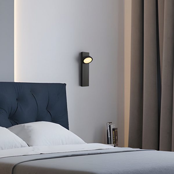 Rotatable Head Modern Spotlight Wall Lamp, Touch Control - Image 3