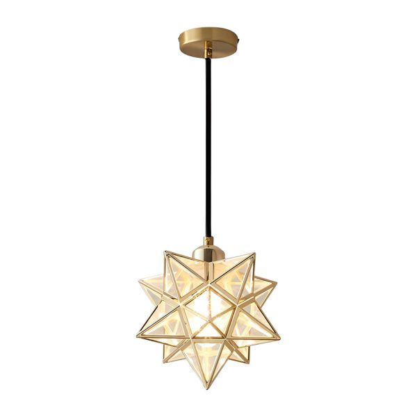 Creative Five-Pointed Star Three Step Dimming Modern Pendant Lights - Image 8