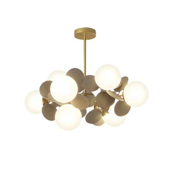 Nordic Chandelier Multicolored Board Art Branch-style Pendant Lights - Image 13