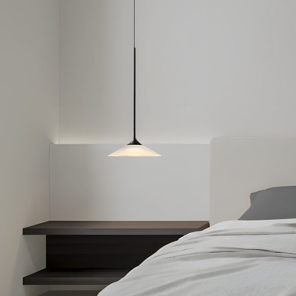 1-Light 5W LED Mini Cone Pendant Light with Acrylic Shade - Image 3