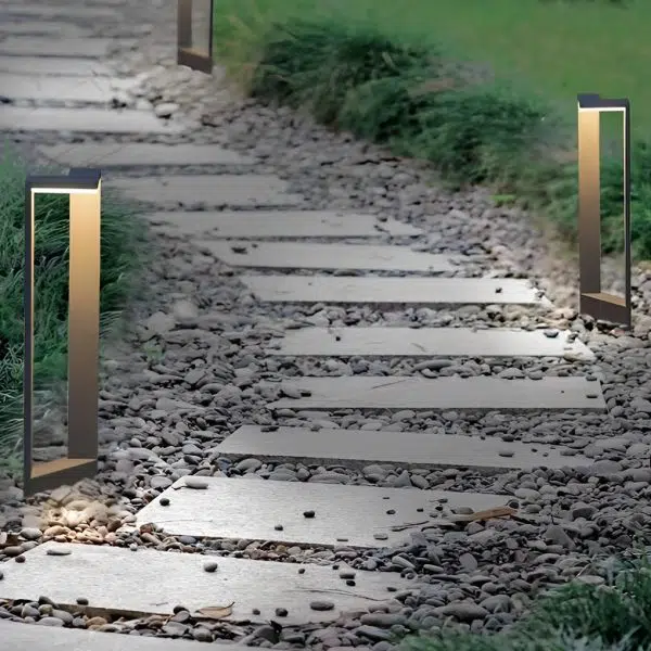 Sleek Linear 12W LED Pathway Light Minimalist Outdoor Landscape Lamp - Image 2