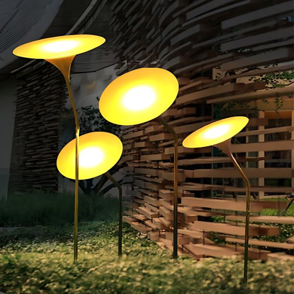 Mushroom Adjustable Intelligent Creative Modern Solar Lawn Lights Outdoor - Image 3