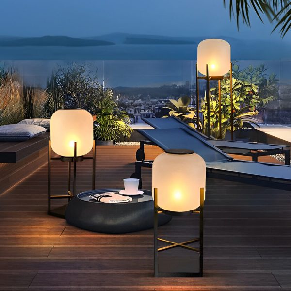 Lantern LED Outdoor Floor Lamp - Image 3