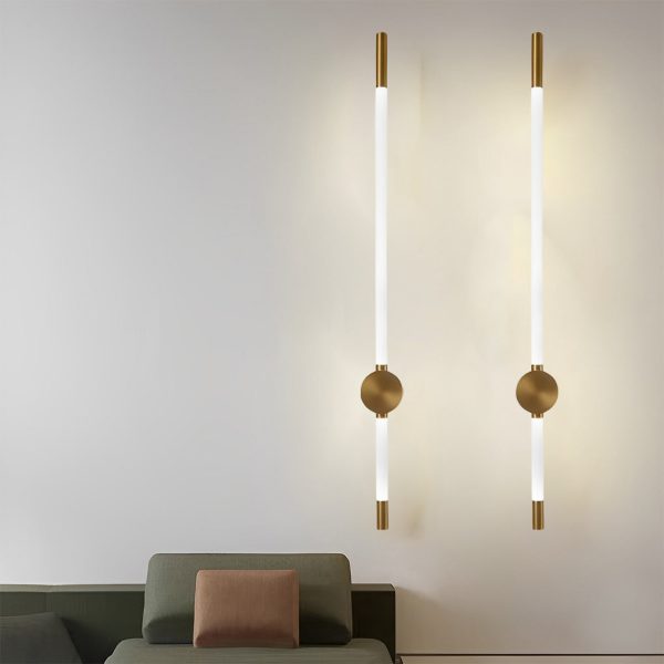 Long Strip Acrylic LED Minimalist Modern Wall Lamp Wall Sconce Lighting - Image 2
