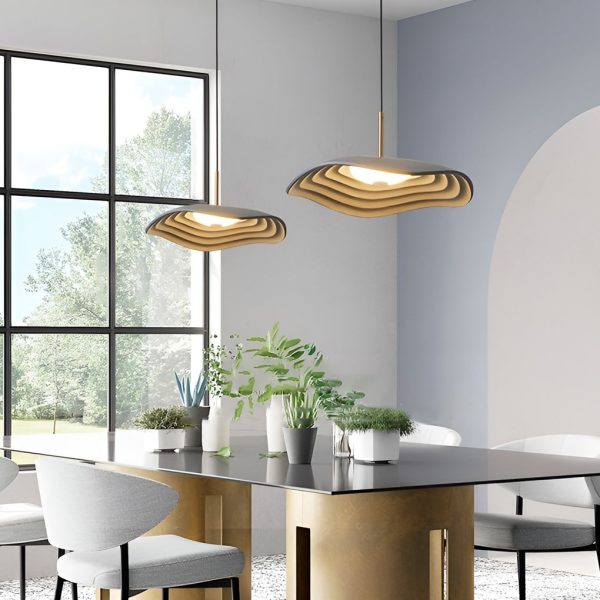Creative Round 12W LED Nordic Chandelier Pendant Light Hanging Ceiling Lights - Image 7
