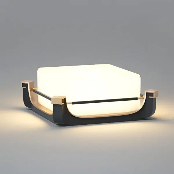 Waterproof LED Modern Solar Deck Post Lights Outdoor Fence Post Lights - Image 8