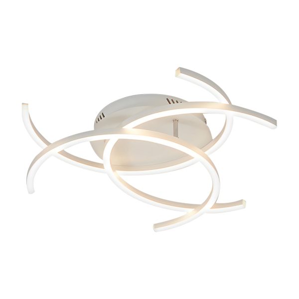 Personality Lines LED Dimmable with Remote Control Modern Ceiling Light Fixture - Image 13