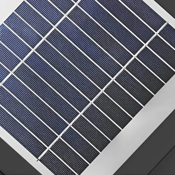 Square Round Waterproof LED Black Solar Lights Outdoor Fence Post Lamp - Image 8