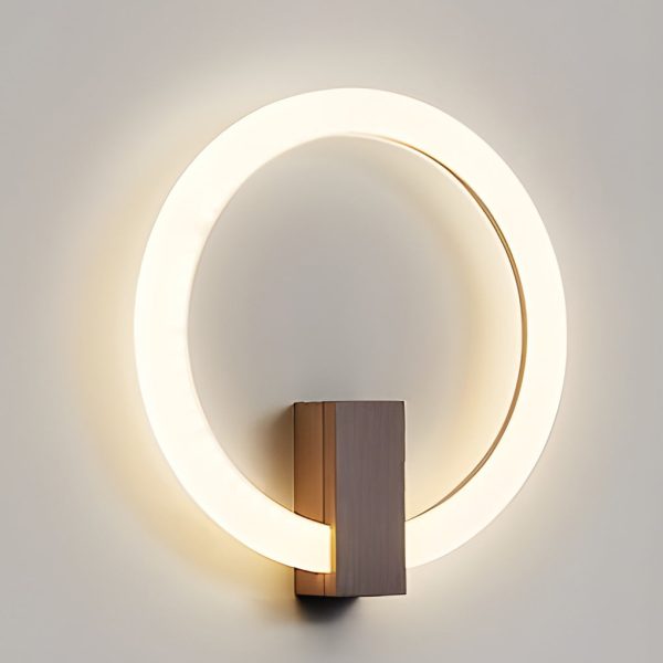 Circle Dimmable LED Modern Wall Sconce Lighting Wall Lamp Wall Light Fixture - Image 8
