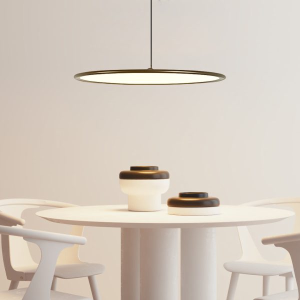 Minimalist Modern Circle Linear Industrial Pendant Lighting - Image 5