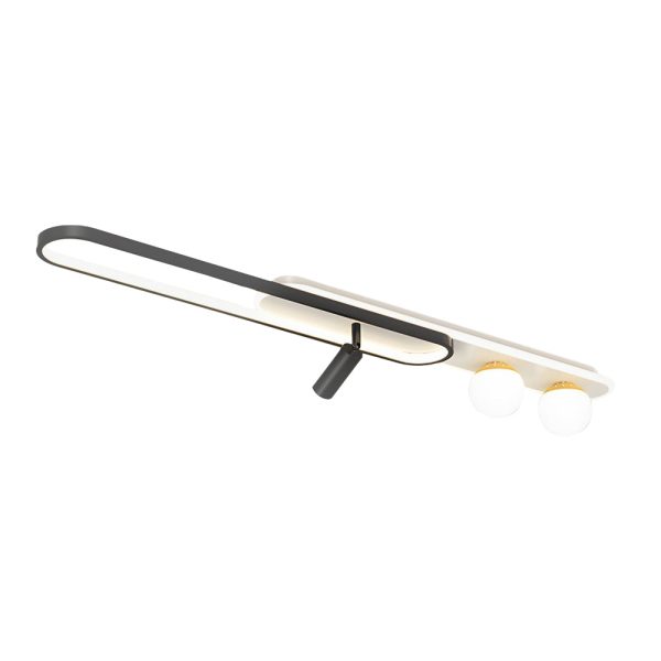 Rectangular Rings Three Step Dimming Modern Ceiling Lights Spotlights - Image 11