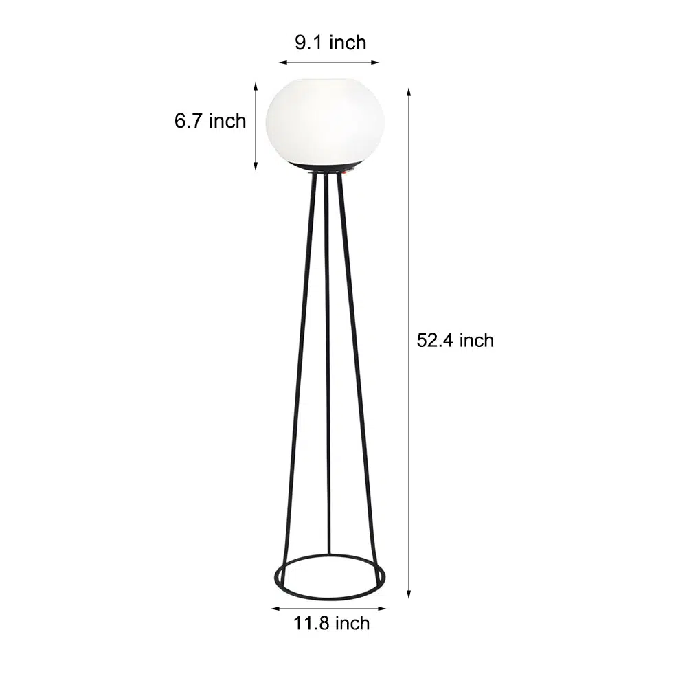 4-75c3d451-18c6-45ac-ae06-81e5f3712f8b.jpg 52 inch Globe LED Outdoor Tripod Standing Floor Lamp - Image 4