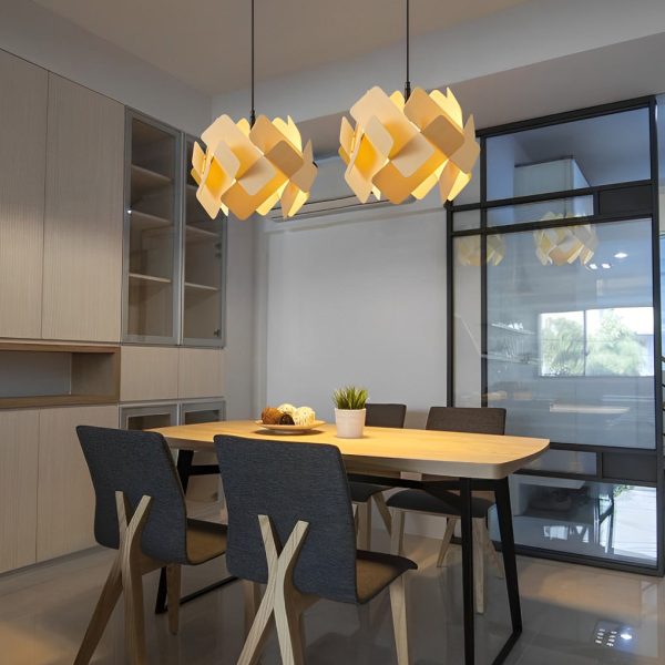 Creative Art Designer Acrylic Nordic Pendant Lights Hanging Light Fixtures - Image 3