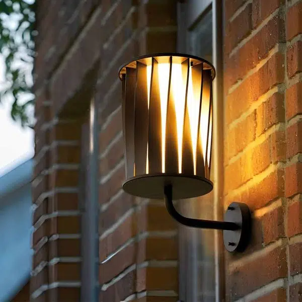 Creative Twisted Waterproof LED Modern Outdoor Wall Lamp Plug in Wall Lights - Image 3