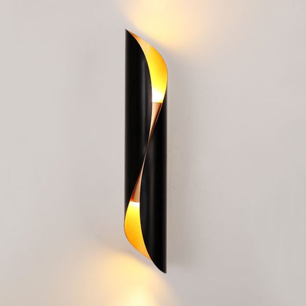 Nordic Unique Arc Background Wall Bedside Industrial Style Wall Lamp - Image 7