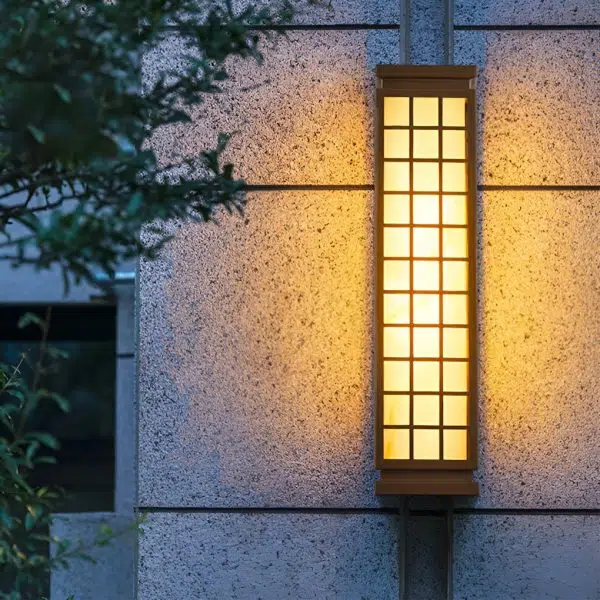 Classic Rectangular T5 Waterproof Vintage Outdoor Wall Lights Fixture - Image 6