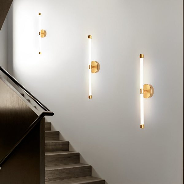 Minimalist Strip Three Step Dimming LED Modern Wall Sconce Lighting - Image 3