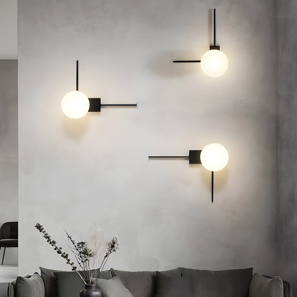 4-a83b7915-af7e-42a8-af5b-fce6a080b987.jpg Simple Glass Ball Personalized Nordic Bedroom Wall Light Fixture - Image 1