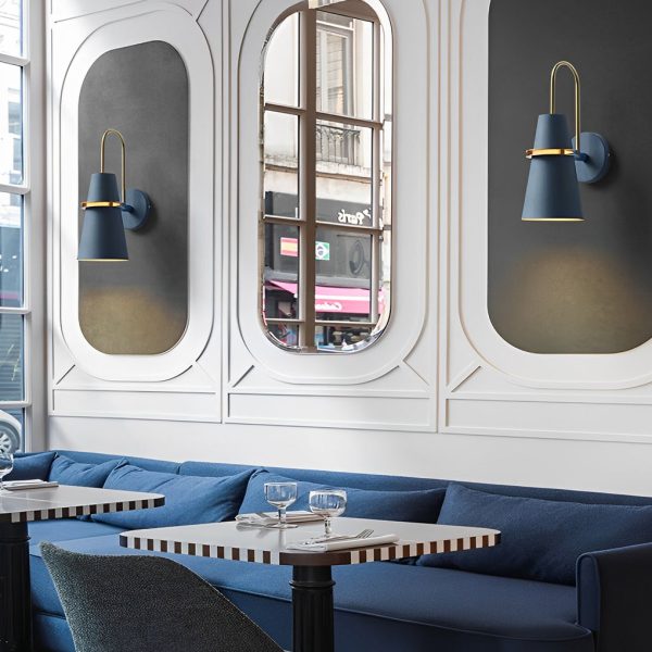 Personality Creative Iron Nordic Wall Lamp Plug in Wall Sconce Lighting - Image 6