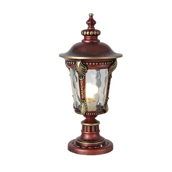 Dual Purpose Waterproof Aluminum Retro Solar Fence Post Lights with Remote - Image 11