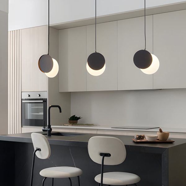 Lunar Eclipse Adjustable LED Kitchen Pendant Lighting Hanging Lamp - Image 4