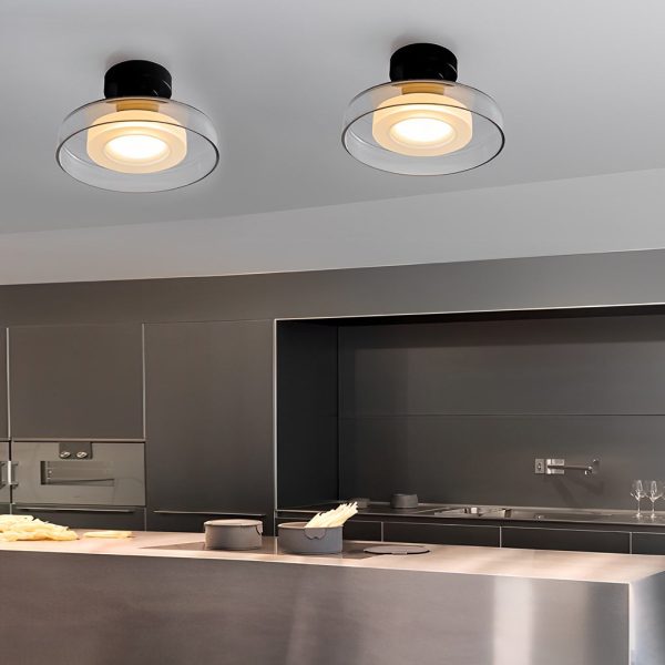 Creative Round Glass LED Post Modern Wall Lamp Wall Sconce Lighting - Image 7