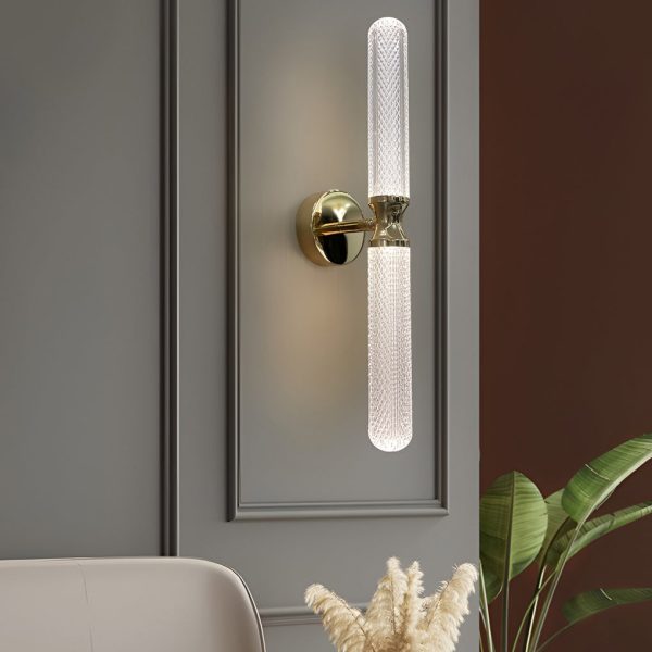 Minimalist Strip Three Step Dimming Light LED Modern Wall Sconces Lighting - Image 4