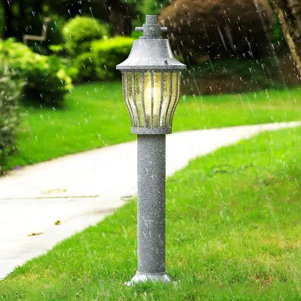 Retro Aluminum Waterproof Modern Outdoor Lights Lawn Lamp Pathway Light - Image 4
