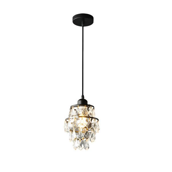 1-Light Mini Crystal Small Pendant Light - Image 9