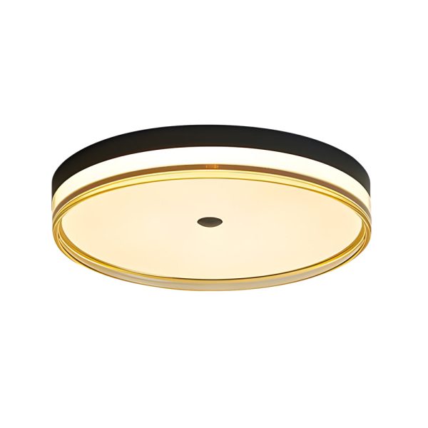 Modern Round Acrylic LED Flush Mount Ceiling Light - Image 11