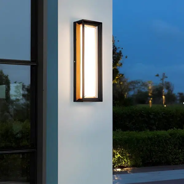 Minimalist Waterproof Creative Aluminum Modern Outdoor Wall Light - Image 3