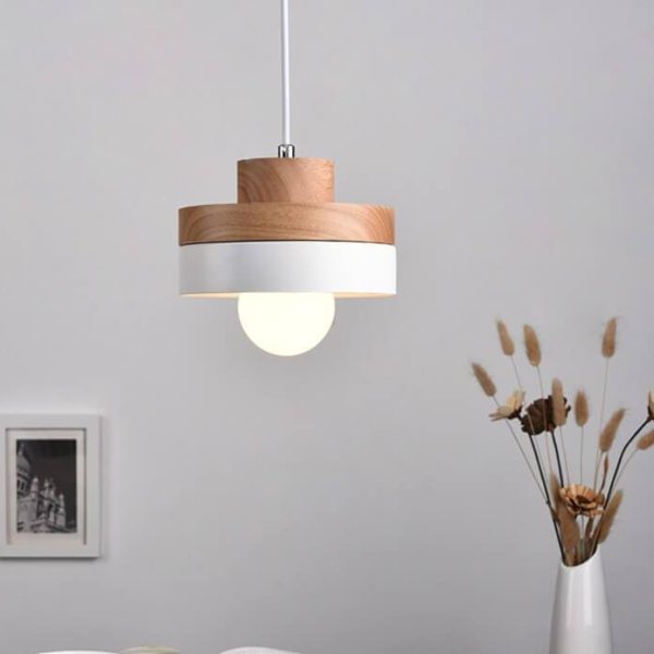 Nordic Round/Square 1-Light Pendant Light - Image 8
