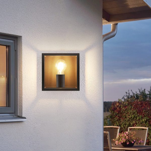 Square Frame Decorative Modern Wall Sconce Lighting Wall Light Fixture - Image 3