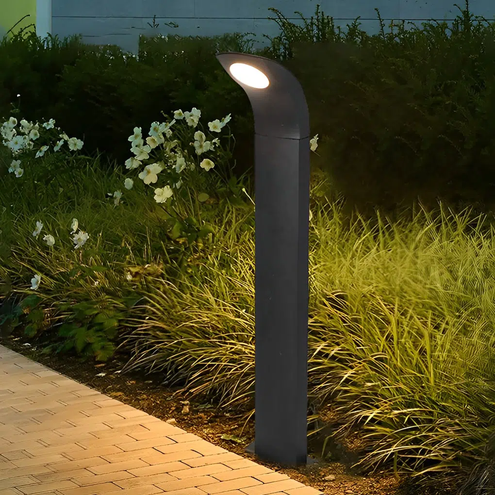 5-0973690b-7a7a-4eeb-ac0f-04238391fb1e.jpg Waterproof IP65 COB LED Black Modern Outdoor Pathway Lights - Image 1