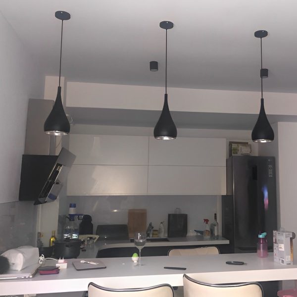 Minimalist Creative Aluminum Post-modern Chandelier Pendant Lighting - Image 6