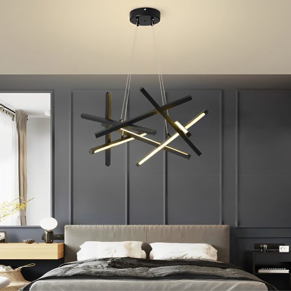 8-light Modern LED Sputnik Chandelier Stylish Island Lighting for Kitchen, Dining Room - Image 3